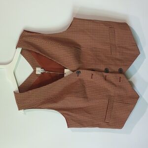 Women's Plaid Vest - a new day